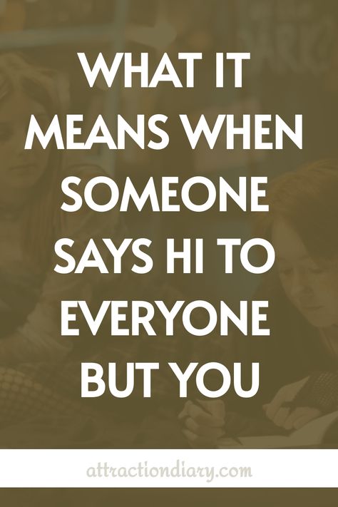 Feeling left out when someone says hello to everyone except you can be confusing and hurtful. Greetings may seem small, but they matter in acknowledging someone's presence. It's a simple gesture that can make a big difference. Closed Minded People, Showing Respect, Feeling Left Out, Jumping To Conclusions, Jealous Of You, Left Out, Your Crush, People Quotes, Powerful Quotes