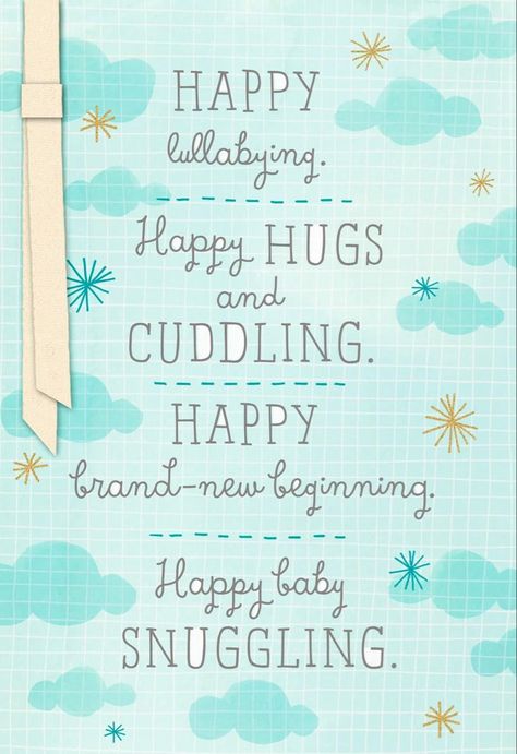 Congrats On Baby Boy, Congrats On New Baby, Light Blue Clouds, Congrats Quotes, Whimsical Lettering, Pregnancy Congratulations Card, Wishes For Baby Boy, New Baby Quotes, Baby Boy Invitations