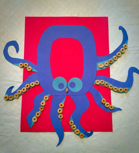 O is for Octopus!! O is for...Preschool letter of the week.  Letter O craft. O Octopus Craft, O Letter Crafts For Preschool, O Letter Craft Preschool, Letter O Crafts For Preschoolers Octopus, Letter O Octopus Craft, Letter O Projects For Preschool, Letter O Is For, Letter O For Octopus, Letter O Activities For Preschoolers