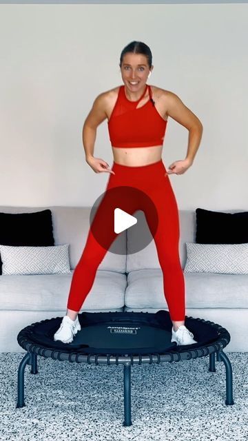 Sydney Ross on Instagram: "Practice the move pulse with me on your mini trampoline 😁💃   This move is one of my favourites because it just feels like you’re dancing and you can add your arms in so many fun ways 🕺  What other move do you want to practice?   #minitrampoline #funworkouts #rebounding #workoutoftheday" Mini Trampoline Workout, Small Trampoline, Rebounder Trampoline, Trampoline Workout, Mini Trampoline, Trampolines, Fun Workouts, Get Fit, Like You