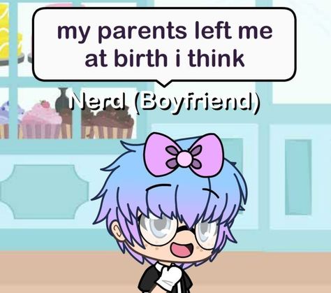 Boyfriends Webtoon Cringe, Cursed Gacha, Cringe Gacha, Bf Slander, Bfs Slander, Webtoon Slander, Boyfriend Slander, Nerd Boyfriend, Gacha Cringe