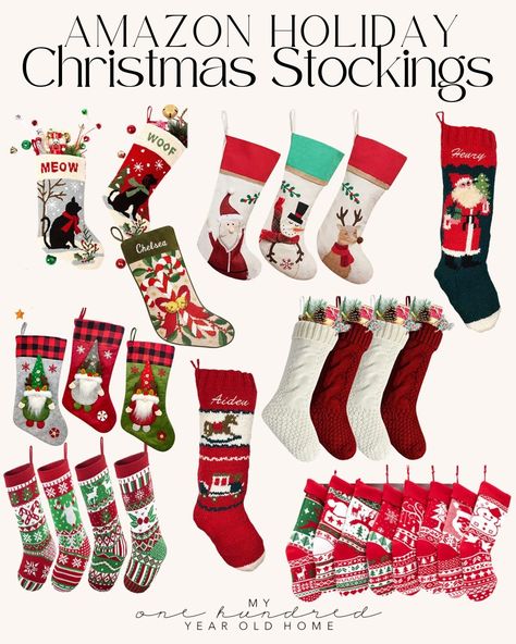 100 Year Old Home, Toddler Stocking Stuffers, Getting Ready For Christmas, Morning Brunch, Unique Stocking Stuffers, Christmas Traditions Family, Needlepoint Christmas, Old Home, Stocking Gifts