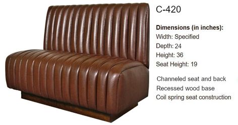 Leather Booth Seating, Table Booth Ideas, Kitchens 2023, Employee Lounge, Table Booth, Booth Seat, American Cafe, Banquette Seating In Kitchen, Banquet Seating