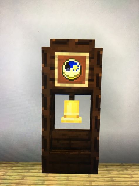 Minecraft Grandfather Clock, Minecraft Clock, Grandfather Clock, Guest Room, Minecraft, Clock, I Can, Quick Saves