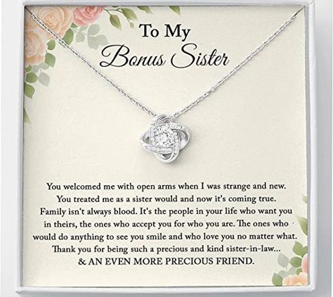 Sister Of The Groom, Sister Wedding Gift, Sister In Law Gifts, Niece Gifts, Wife Necklace, Bride Necklace, Sister Necklace, Gift Sister, Bridesmaid Proposal Cards