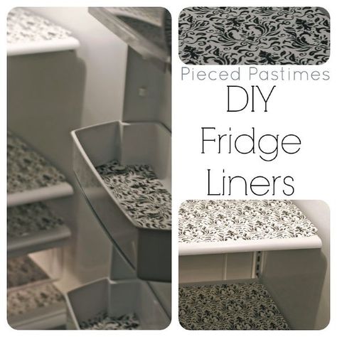 DIY fridge liners from Dollar Tree placemats Fridge Liners, Shelf Liners, How To Make Diy, Place Mats, Diy Cleaning Products, Cleaning Organizing, Kitchen Stuff, Household Hacks, Diy Kitchen