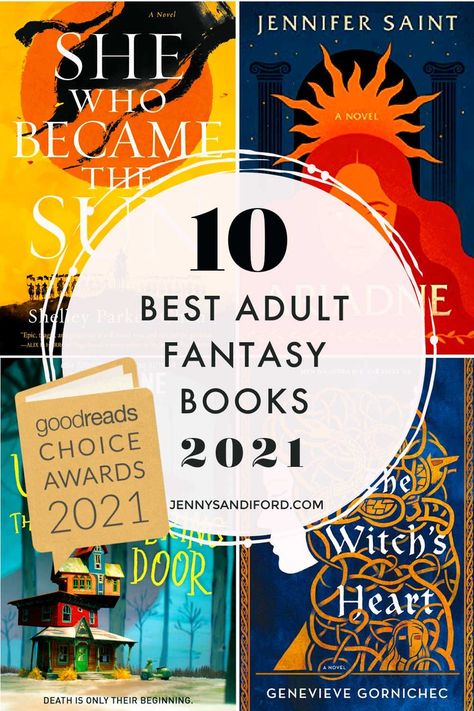 10 Best Adult Fantasy Books of 2021 | Goodreads Choice Awards Finalists — Jenny Sandiford Adult Fantasy Books, Must Read Novels, Reading Motivation, Reading Romance, Book Dragon, Indie Author, Best Books To Read, Book Blogger, Choice Awards