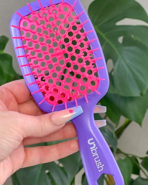 Tangles? What tangles? Say hello to smooth, knot-free hair with our UNbrush Detangling Hair Brush! 💖✨ Detangling Hair, Detangling Hair Brush, Hair Detangler, Free Hair, Hair Brush, Hair Comb, Say Hello, Tangled, Knot