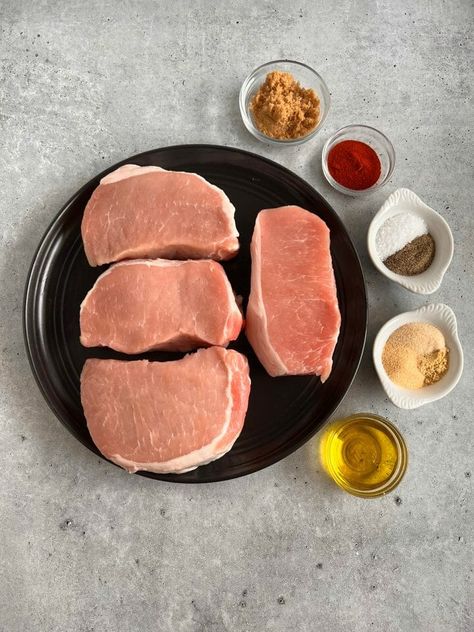 Make the tender, juicy boneless pork chops right in your oven with this easy recipe. Uses all pantry-friendly ingredients and simple steps. Oven Baked Boneless Pork Chops, Baked Boneless Pork Chops, Shake And Bake Pork, Oven Baked Pork Chops, Crusted Pork Chops, Perfect Pork Chops, Pork Chop Seasoning, Smoked Pork Chops, Boneless Pork Chop Recipes