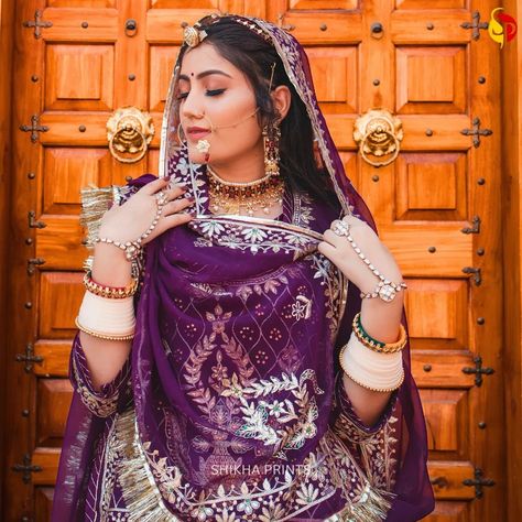 Step into royalty with the exquisite Rajasthani style Royal Rajputani Poshak. Embrace tradition and elegance with this stunning ensemble fit for a queen. . . . #shikhaprints #rajputiposhak #rajasthanistyle #indianwears #rajasthaniaesthetics #embroiderersofinstagram #indianfashion #indianjewellery Royal Rajputi Look, Rajputani Poshak, Rajputi Look, Rajasthani Dress, Big Nose Beauty, Royal Photography, Products Photography, Style Royal, Beauty Products Photography