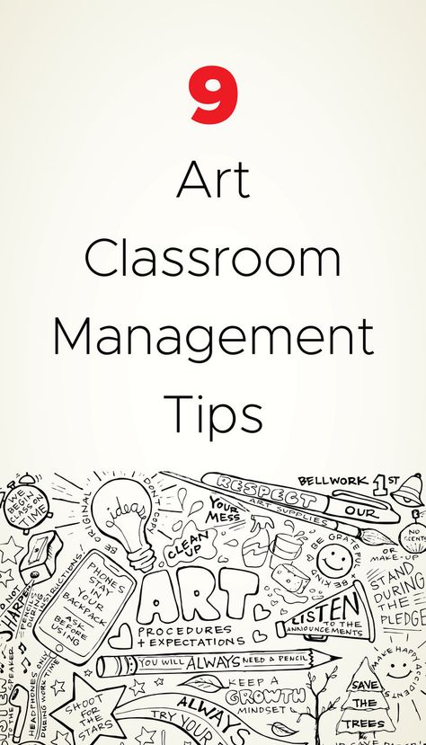 Balancing creativity and structure can be challenging at times, so here are nine art classroom management tips that have helped me create a productive and enjoyable learning environment for everyone. Art Class Rules, Art Teacher Classroom, Middle School Classroom Management, Class Routine, Elementary Art Classroom, Art Classroom Management, Art Teacher Resources, Classroom Management Techniques, Classroom Management Tips