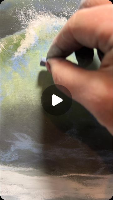 Jeanne Rosier Smith on Instagram: "I’m proud to have Dawn Rollers, 20”x60”, showing at the lovely @andersonfineartgallery in St Simons Island, Georgia. Here’s a little behind the scenes look at both the first and last steps in its development, from underpainting layers with dry pastel washes down with 70% isopropyl alcohol as a medium, and then after many hours and layers, adding final layers to a focal area in dry pastel.  This is a size I love for waves: the wide panoramic. I mount 400 grit Uart paper on MountCor, an acid-free foam board with heat activated adhesive. It’s fairly light weight so I can easily tape it up to another sheet of foam board as a backboard to work on my easel.  . #panoramic #pastelartists #pastelseascape #howtopastel #pasteltips #seascapepainting #artcollector" Panoramic Painting, St Simons Island Georgia, St Simons Island, Dry Pastel, St Simons, Isopropyl Alcohol, Seascape Paintings, Foam Board, Art Collector