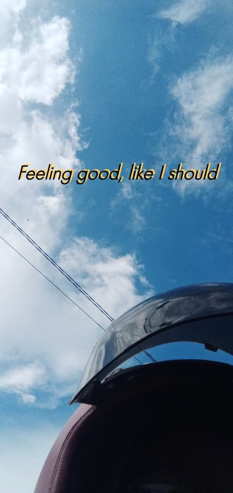 Feeling Good Like I Should, Feeling Good, All About Me!, Feel Good, Fun Things To Do, Feelings, Quotes, Movie Posters, Wall