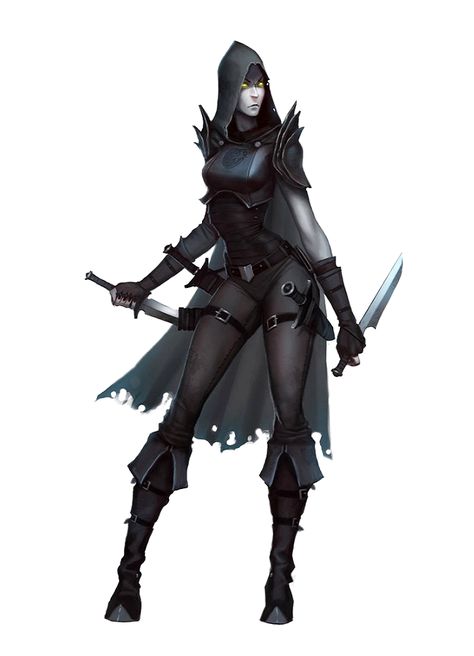 Female Fetchling Rogue - Pathfinder PFRPG DND D&D 3.5 5th ed d20 fantasy Mroczny Elf, Rogue Assassin, Creature Ideas, Fantasy Literature, Setting Ideas, Nerdy Things, Character Study, Dark Elf, Modern Fantasy