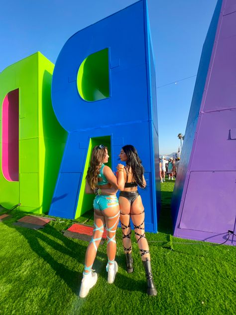 rave dj edm music festival coachella hardsummer house music subtronics megan thee stallion dollskill Hard Summer Outfit, Hard Summer, Rave Girls, Rave Babe, Outfits Rave, Highlights, Summer Outfits, Travel, Instagram