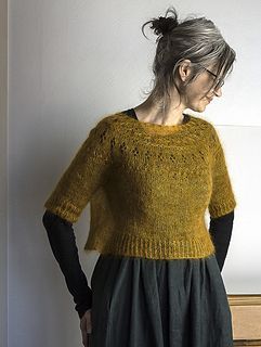 Midori Hirose, Sukienki Maksi, Knitted Wit, Long Puff Sleeves, Ranunculus, Fashion Mode, Knitting Inspiration, Mode Inspiration, Knit Patterns