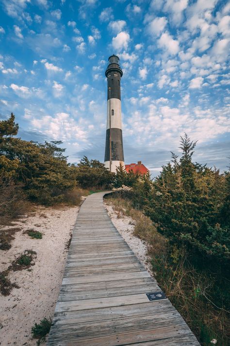 Trail and Fire Island Lighthouse, Long Island, New York Rail Transport, Long Island New York, Fire Island, White Car, Hotel Motel, Posters Framed, Image House, City Skyline, Long Island