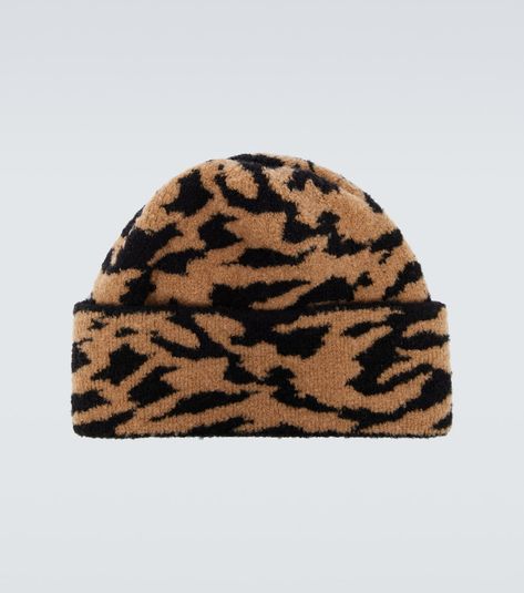 Find Nanushka Nella Wool-blend Beanie on Editorialist. Material: 65% wool (merino wool), 33% polyamide, 2% elastane. Care instructions: hand wash. Designer color name: Camel/Black Animal Jacquard. Cross Stitch Alphabet Patterns, Funky Hats, Simple Fall Outfits, Cross Stitch Alphabet, Black Animals, Tiger Stripes, Lookbook Outfits, Beanie Hats, Stripes Pattern