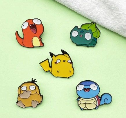 Derpy Looking Pokemon Pins (Choose charizard, bulbasaur, pikachu, psyduck or squirtle) https://etsy.me/3hWNNxQ #pokemon #derp #pin #s #cartoon #funny #charizard #bulbasaur #pikachu Pokemon Painting, Grey Mugs, Pokemon Pins, Red Mug, Cartoon Funny, Pin Art, Cool Pins, Pokemon Pictures, Corfu