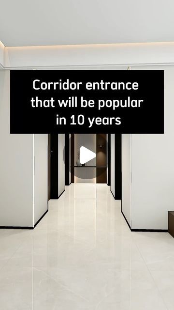 𝐖𝐀𝐎 𝐈𝐍𝐓𝐄𝐑𝐈𝐎𝐑s on Instagram: "Corridor spaces you should be expecting in the next 10 years ✌️ . . #wao #interior #wallcovering #wallpapers" Passage Wall Decor Ideas, Entrance Foyer Wall Design, Foyer Wall Design, Flat Entrance Design Modern, Apartment Corridor Design, Corridors Design Home, Flat Entrance Design, Foyer Design Modern Entrance, Ceiling Light Ideas