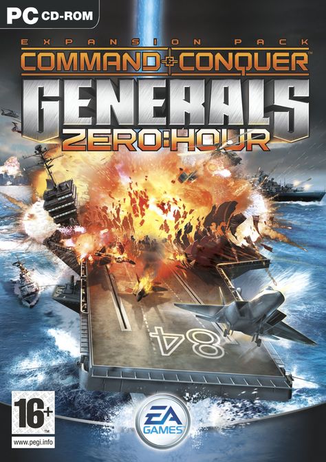 Command And Conquer Generals, Free Pc Games Download, Zero Hour, Ea Games, Game Cover, Free Pc Games, Command And Conquer, Pc Games Download, Game Download Free