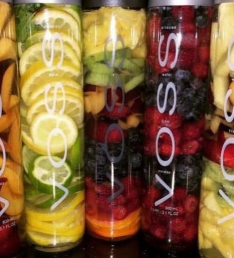 Fruit Infused Water Bottle Aesthetic, Fruit Water Aesthetic, Voss Water, Water Cucumber, Cucumber Detox Water, Water Tips, Water Ideas, Water Fruit, Fruit Infused Water Recipes