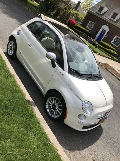 White Fiat 500 Aesthetic, Fiat 500 Automatic, Fiat Convertible, Fiat 500 Aesthetic, Fiat 500 Convertible, Fiat 500 White, Fiat 500 Interior, Fiat 500 Cabrio, Fiat 500 S