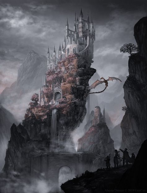 Cursed Kingdom Aesthetic, Demon Kingdom, Peace Maker, Medieval Aesthetic, Dragon Artwork Fantasy, Contemporary Fantasy, Castle Aesthetic, Dragon Artwork, Fantasy Aesthetic