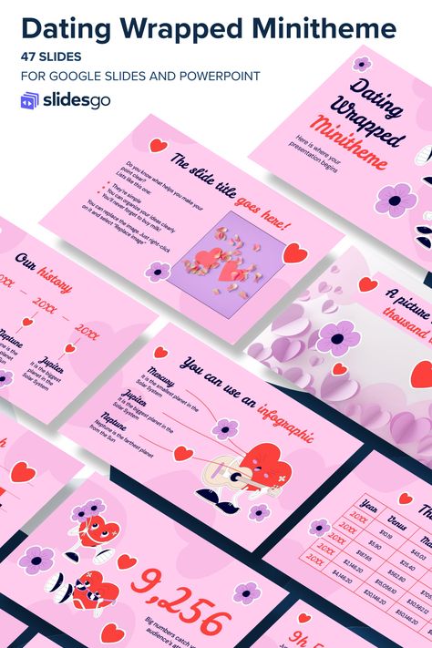 Dating Wrapped Minitheme Dating Wrapped Powerpoint, Make A Presentation, Power Point Template, Can Organizer, Google Slides Themes, Quotes And Notes, Canva Design, Slide Design, Microsoft Powerpoint