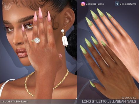 Sims 4 Women Nails, Sims 4 Cc Acrylic Nails, Sims 4 Cc Accessories Nails, Sims4cc Nails, Sims 4 Mods Nails, Nail Sims 4 Cc, Sims 4 Toe Nails Cc, Sims4 Nails Cc, Ts4 Nails Cc