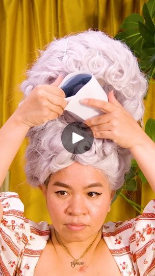 1.6M views · 2.7K reactions | Step into the world of Bridgerton with these DIY hacks! 👑 | Step into the world of Bridgerton with these DIY hacks! 👑 | By BlossomFacebook Queen Charlotte, So Yummy, Diy Hacks, Diy Costumes, Halloween Party, Wigs, Blossom, Party Ideas, Queen