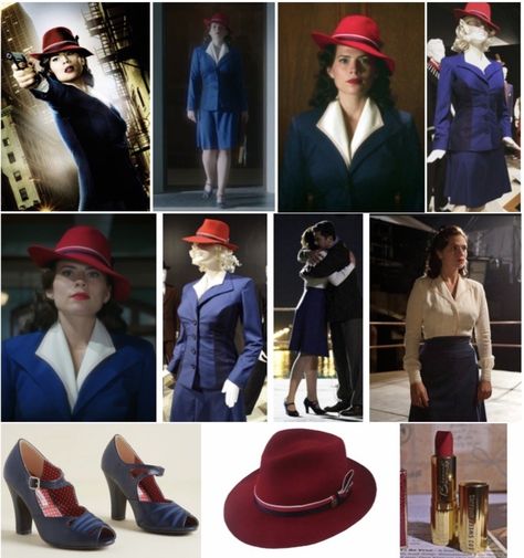 Agent Carter Costume, Peggy Carter Costume, Peggy Carter Cosplay, Heroes And Villains Costumes, Mom Characters, Villain Costumes, Peggy Carter, Transformers Movie, Agent Carter