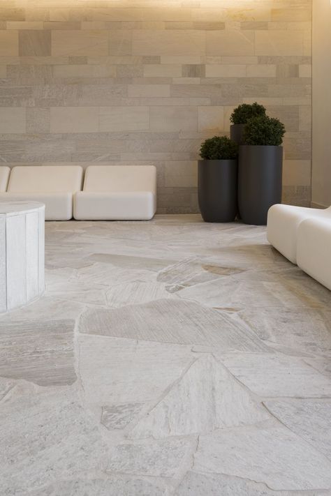 Natural Stone by Stonewest Stone Tile Flooring, Flagstone Flooring, Pool Landscape Design, Limestone Flooring, Cozy Patio, Natural Flooring, Outdoor Stone, Natural Stone Flooring, Backyard Remodel