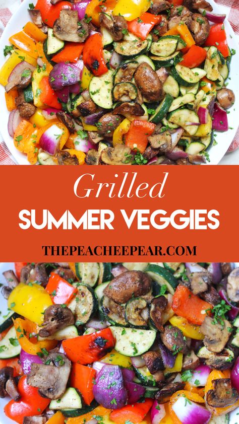 Grilled Veggies On The Grill Seasoning, Grilled Roasted Vegetables, Grilled Veggies In Foil, Veggie Packets On Grill, How To Cook Veggies On The Grill, Easy Grilled Veggies, Marinating Vegetables For Grilling, Charcoal Grilled Vegetables, Vegetables For Bbq