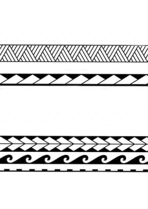 Polynesian Band Tattoo Designs, Maori Band Tattoo Design, Polynesian Armband Tattoo Design, Armband Tattoo Design Patterns, Maori Armband Tattoo Design, Armband Tattoo Stencil, Arm Band Tattoo Stencil, Band Tattoo Stencil, Bracelet Tatoo