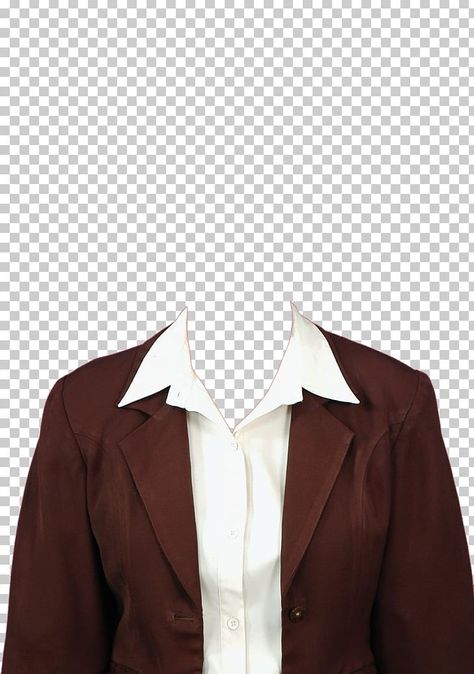 Woman Suit Template, Suit Png Woman, Jas Png, Formal Attire Png For Women, Formal Attire Women Id Picture Template, Black Suit Red Tie, Suit Template, Formal Id Picture, Formal Attire Women