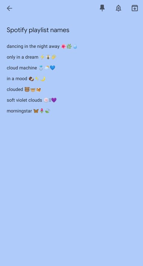 Playlist Names Emojis, Spotify Playlist Names Emojis, Playlist Names Aesthetic, Playlist Name Ideas, Names Aesthetic, Aesthetic Emoji, Spotify Playlist Names, Playlist Name, Playlist Names Ideas