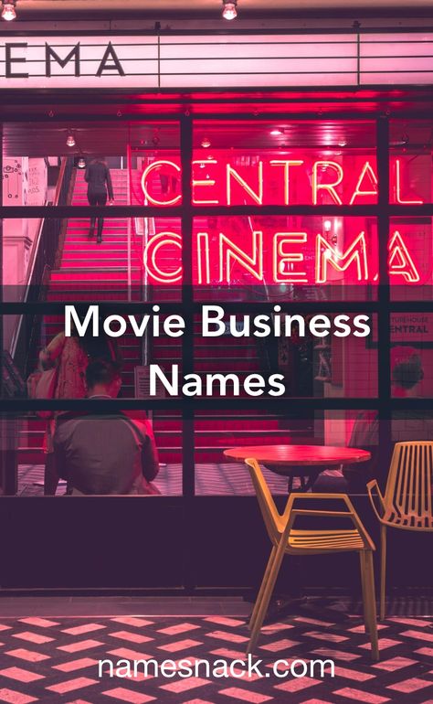 10 cool names for your movie business. Movie Names Ideas, Names For Companies, Edgy Names, Animation Schools, Cool Name, Free Logos, Acting School, Business Name Ideas, Movie App