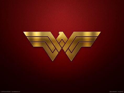 Wonder Woman Logo by Daniel Beadle Wonder Woman Symbol, Woman Logo, Female Symbol, Wonder Woman Logo, Watch Photo, Jersey Girl, Chevrolet Logo, Live Action, Creative Professional