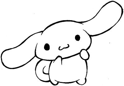 How to Draw Cinnamoroll with Step by Step Drawing Lesson - How to Draw Step by Step Drawing Tutorials Cinnamoroll Coloring Pages, Monkey Drawing Easy, Kitty Coloring, Hello Kitty Coloring, Dog Coloring Page, Kitty Drawing, Coloring Page Ideas, Hello Kitty Drawing, Desenho Tattoo