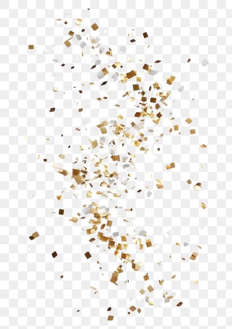 Gold Confetti Png, Sparkles Png, Aesthetic Pngs, Sparkle Png, Happy New Year Signs, Christmas Aesthetics, Glitter Png, Png Elements, Christmas Illustrations