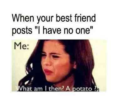 50 Best Friend Memes And Quotes For Friendship Day 2018 To Share On Facebook | YourTango Meme Spongebob, Friendship Memes, Very Funny Gif, Gambar One Direction, Best Friend Quotes Funny, Friend Memes, 웃긴 사진, Bff Quotes, Crazy Funny Memes