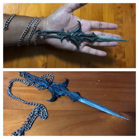 This rope dart was inspired by the concept art from the art of assassins creed 3 Assassin Tools, Rope Dart Design, Rope Dart Character Design, Rope Dart, Assassin's Creed Hidden Blade, Assassins Creed 3, Antique Bamboo, Cool Swords, Assassins Creed