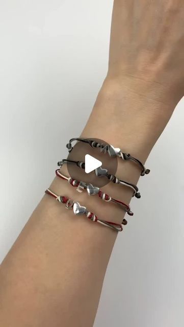 Wire Wrapping Tutorial on Instagram: "Making a heart bracelet with waxed thread ❣️
Repost- @pearlie_hry 
.
.
#wirewrappingtutorial #handmade #jewelrymaker #jewelrydesigner #jewelry #wirewrapping #wireart #handmadejewelry" Leather Macrame, Wrapping Tutorial, Wire Wrapping Tutorial, Craft Time, Wire Art, Jewelry Maker, Heart Bracelet, A Heart, Design Crafts