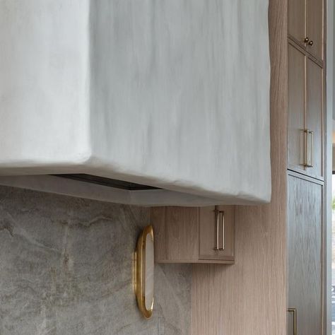 Square Plaster Hood, Custom Range Hoods Plaster, Roman Clay Range Hood, Plaster Island, Plaster Oven Hood, Plaster Vent Hood Ideas, Plastered Range Hood, Stucco Vent Hood, Tile Range Hood