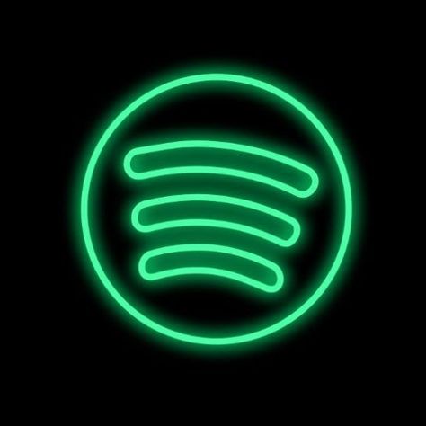 Green Neon Sign, Neon App Icons, Green Neon, Neon Sign, Neon Green, App Icon, In The Dark, Ios, Neon