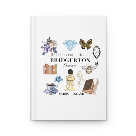 Bridgerton Hardcover Journal, Lady whistledown journal, bridgerton merchandise, bridgerton season, spill the tea in class by WendysDesignsCo on Etsy Bridgerton Merchandise, Lady Whistledown, Spill The Tea, Everyday Journaling, Stay True, The Tea, Be True To Yourself, Lined Page, Blank Book