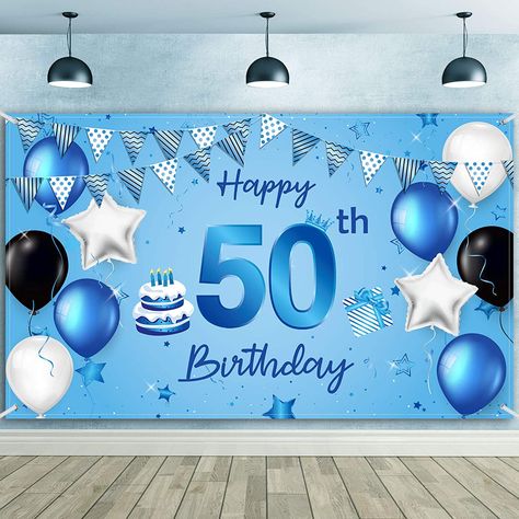 First Birthday Backdrop, Boy Background, 1st Birthday Backdrop, Boys First Birthday, Birthday Photo Banner, Happy 1st Birthday, 1st Birthday Banners, First Birthday Decorations, Happy 50th Birthday