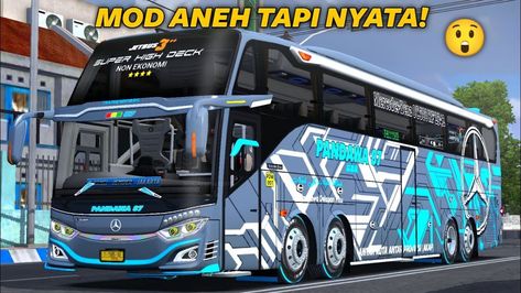 Bus Mod, St Bus, High Deck, Bus Simulator Indonesia Livery Kerala, Mobil Mustang, Bus Skin Design, Driving Simulator, Bus Games, Bus Simulator