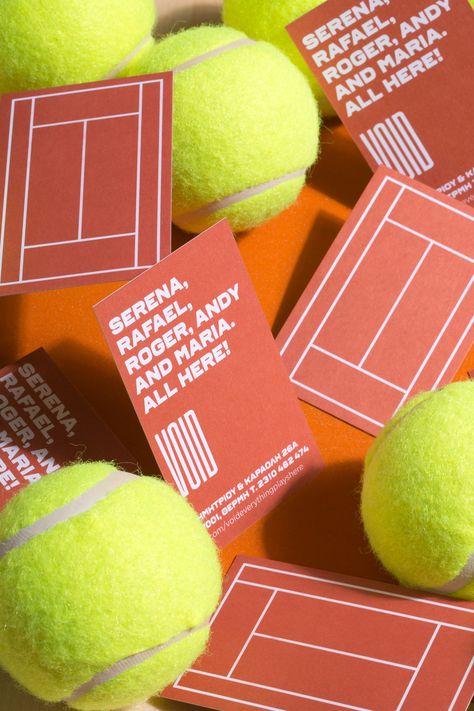 Tennis Branding, Tennis Court Design, Sports Branding, Tennis Design, Tennis Posters, Tennis Aesthetic, Tennis Party, Business Cards Photography, Sport Branding